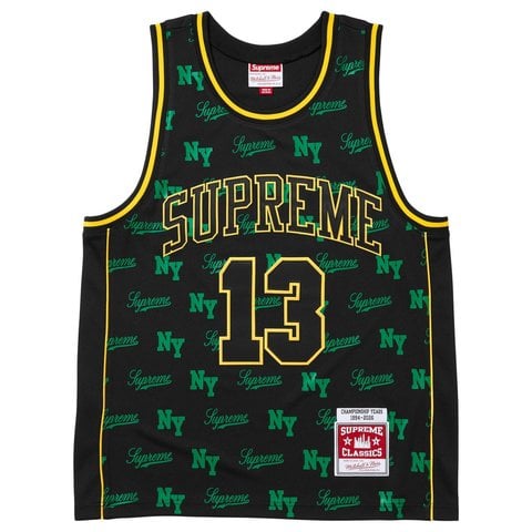 Supreme®/Mitchell & Ness® Monogram Basketball Jersey - Supreme