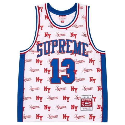 Supreme®/Mitchell & Ness® Monogram Basketball Jersey - Supreme
