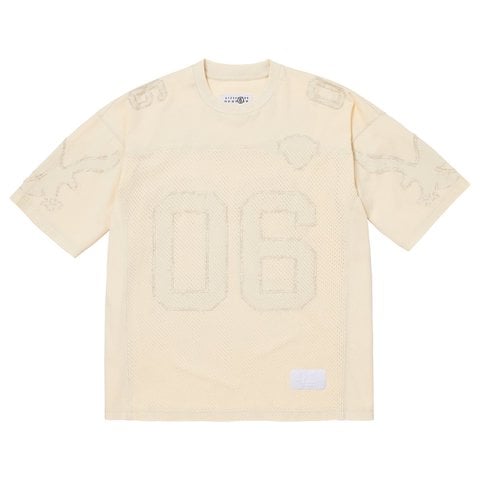 Supreme Supreme®/MM6 Maison Margiela Cotton Football Jersey - White