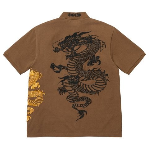 トップス supreme the great china wall dragon polo Supreme The Great China Wall Dragon Polo White Hombre - SS26 - ES
