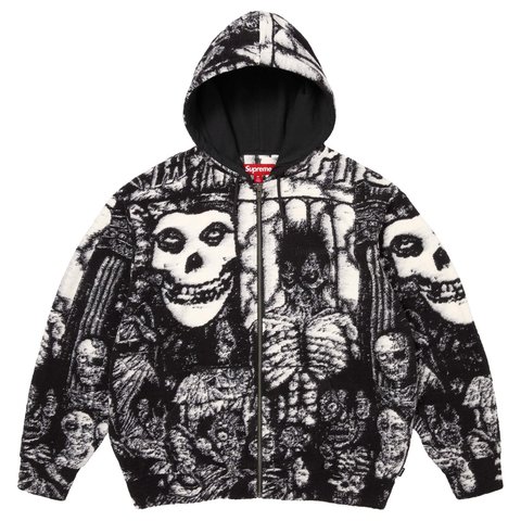Supreme　シュプリーム Supreme/The Misfits® Zip Up Hooded Sweater - Supreme