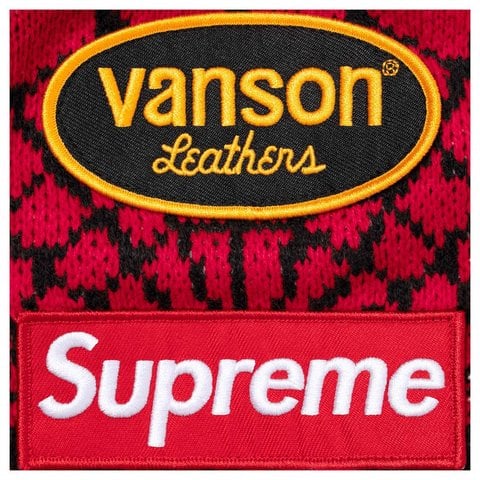 Supreme®/Vanson Leathers® Spider-Man Sweater - Supreme