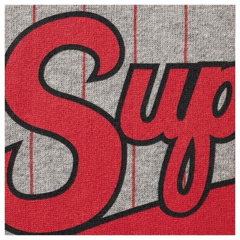 Supreme Tiger Raglan L/S Top - Heather Grey