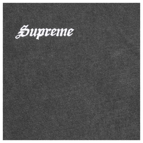 Supreme Washed S/S Top - Black