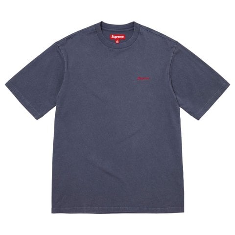 Supreme Washed S/S Top - Navy