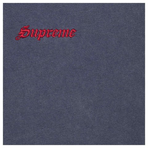 Supreme Washed S/S Top - Navy