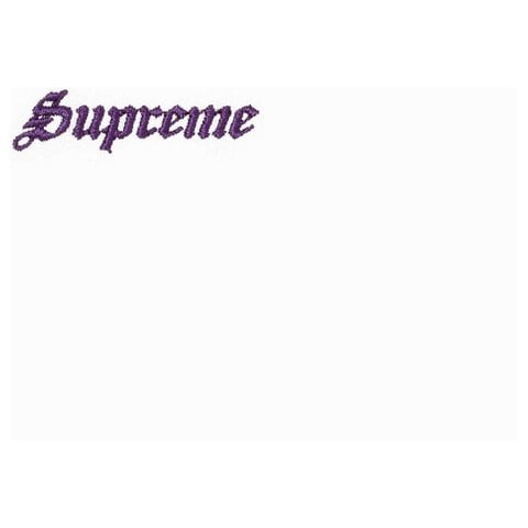 Supreme Washed S/S Top - White
