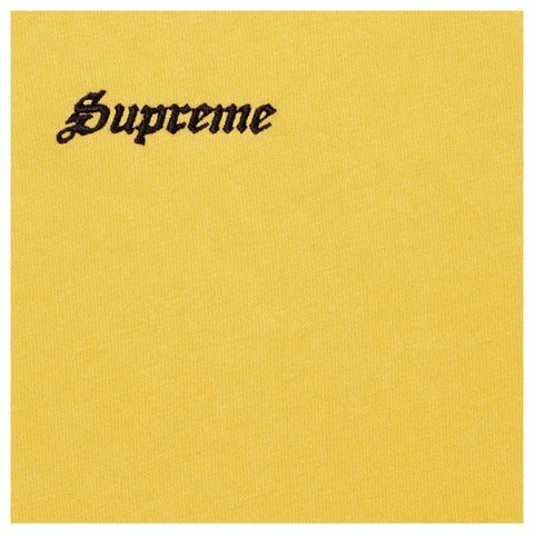 Supreme Washed S/S Top - Yellow