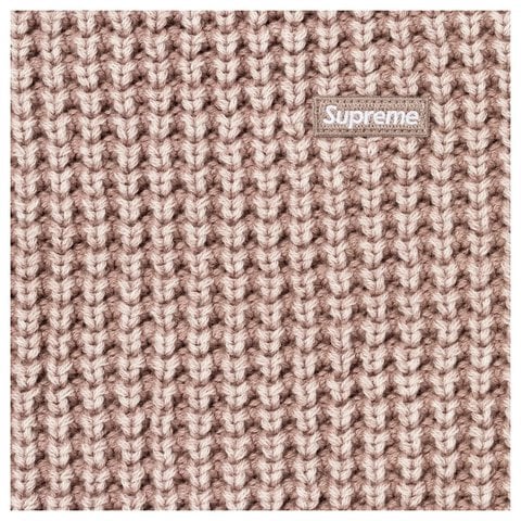 Washed Small Box Waffle Sweater - Supreme