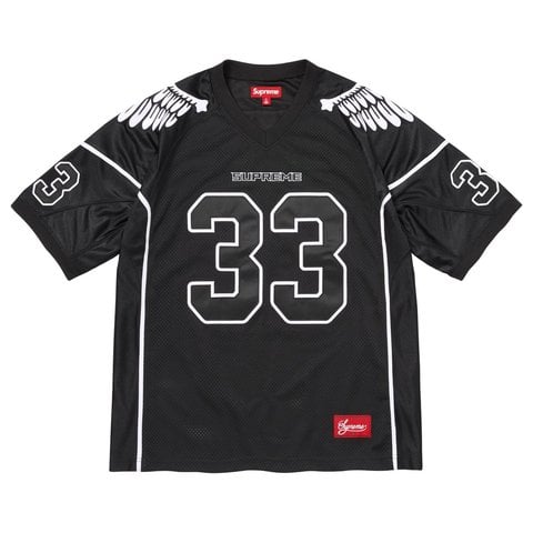 Supreme Wings Football Jersey - Black
