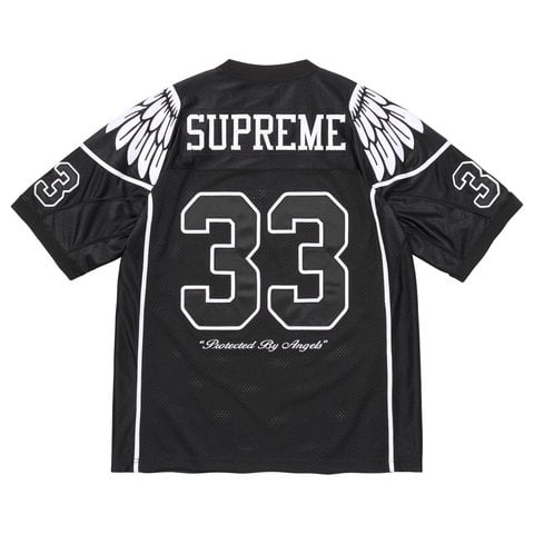 Supreme Wings Football Jersey - Black