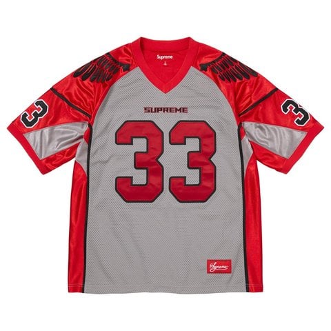 Supreme Wings Football Jersey - Grey