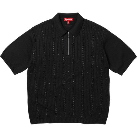 Beaded Zip Polo - spring/summer 2026 - Supreme