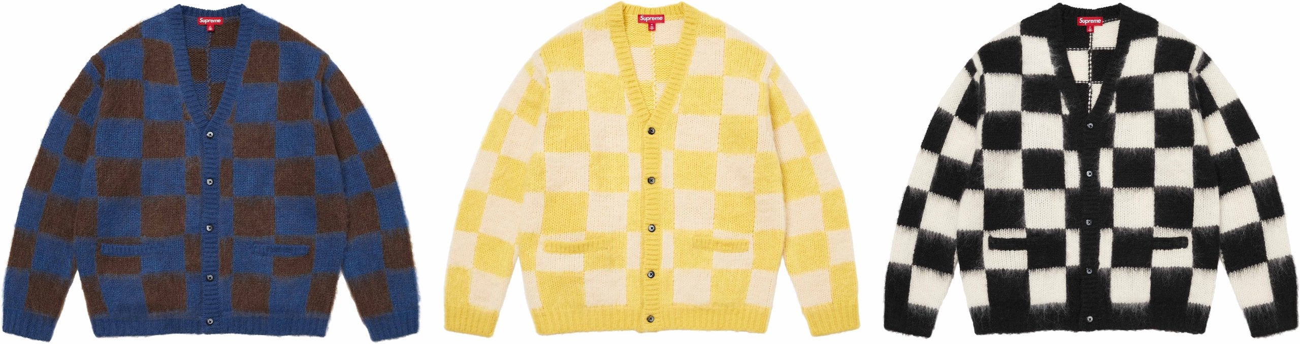Checkerboard Cardigan - spring/summer 2026 - Supreme