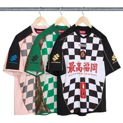 Supreme Checkerboard Soccer Jersey