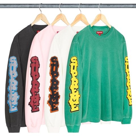 Cracked Sleeve L/S Top - spring/summer 2026 - Supreme