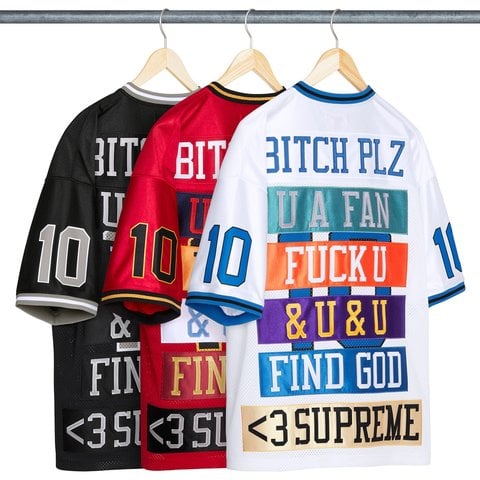 Supreme Find God Football Jersey - $148.00