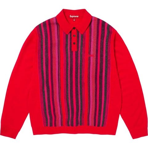 Multi Stripe Polo Sweater - spring/summer 2026 - Supreme