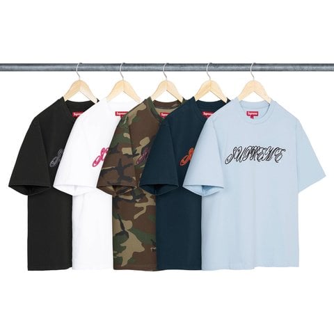 Supreme Raised Script S/S Top - $88.00