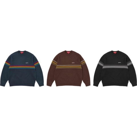 Supreme Raised Stripe Sweater - $158.00