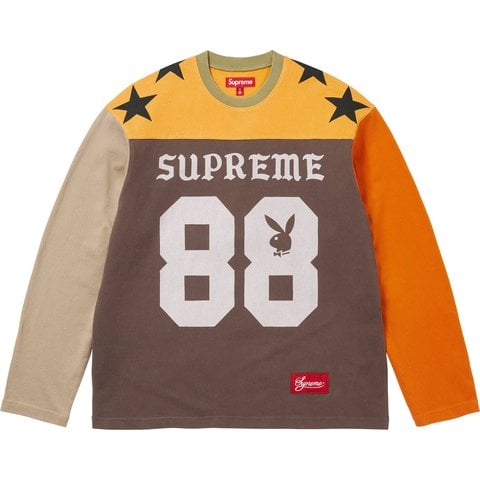 Supreme Playboy L/S Football Top マルチ Supreme®/Playboy® L/S Football Top - Supreme