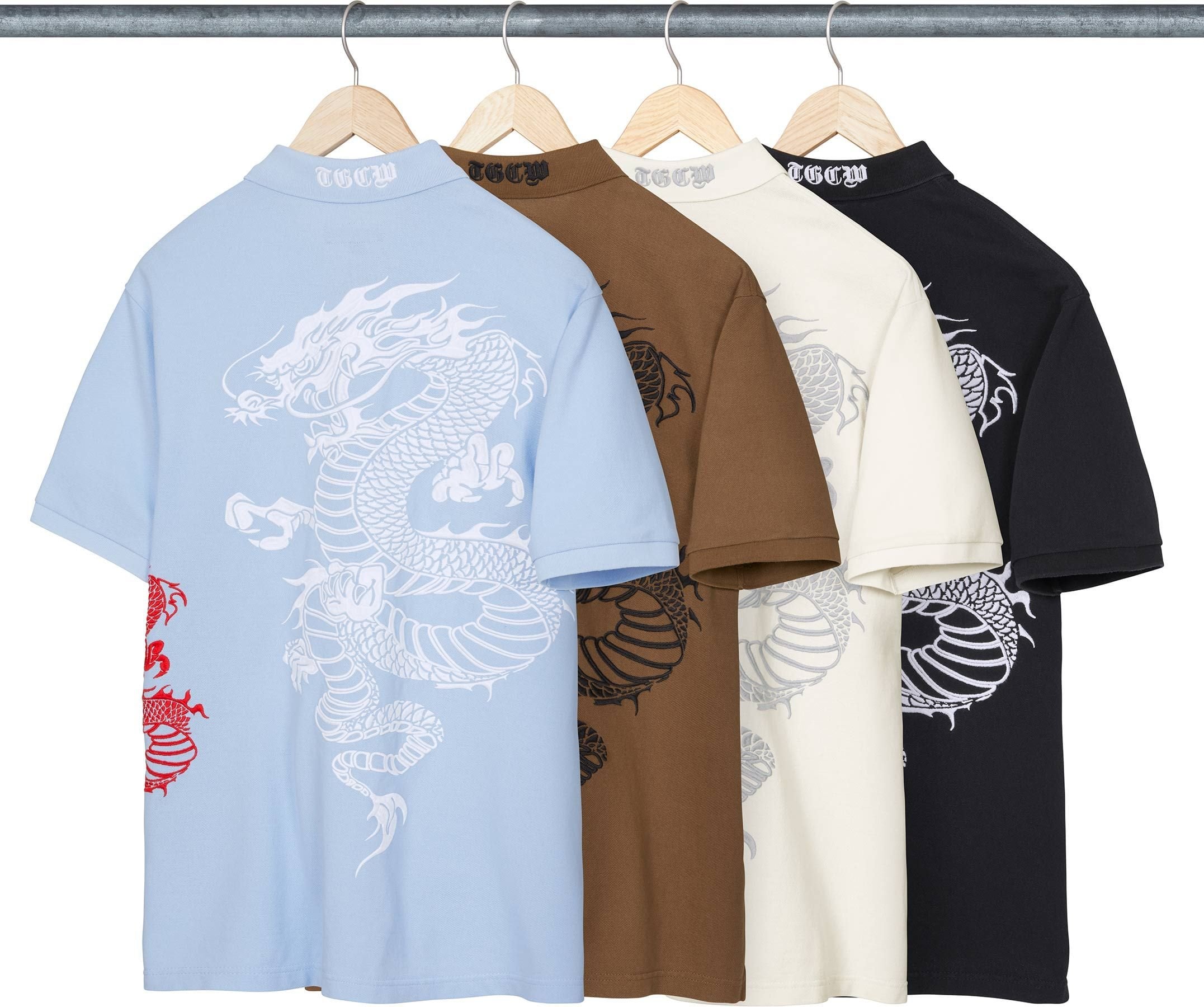 Supreme®/The Great China Wall Dragon Polo - Supreme