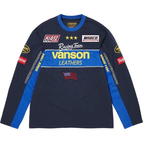 Supreme Supreme®/Vanson Leathers® L/S Top - Navy