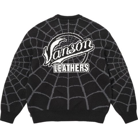 Supreme®/Vanson Leathers® Spider-Man Sweater - Supreme