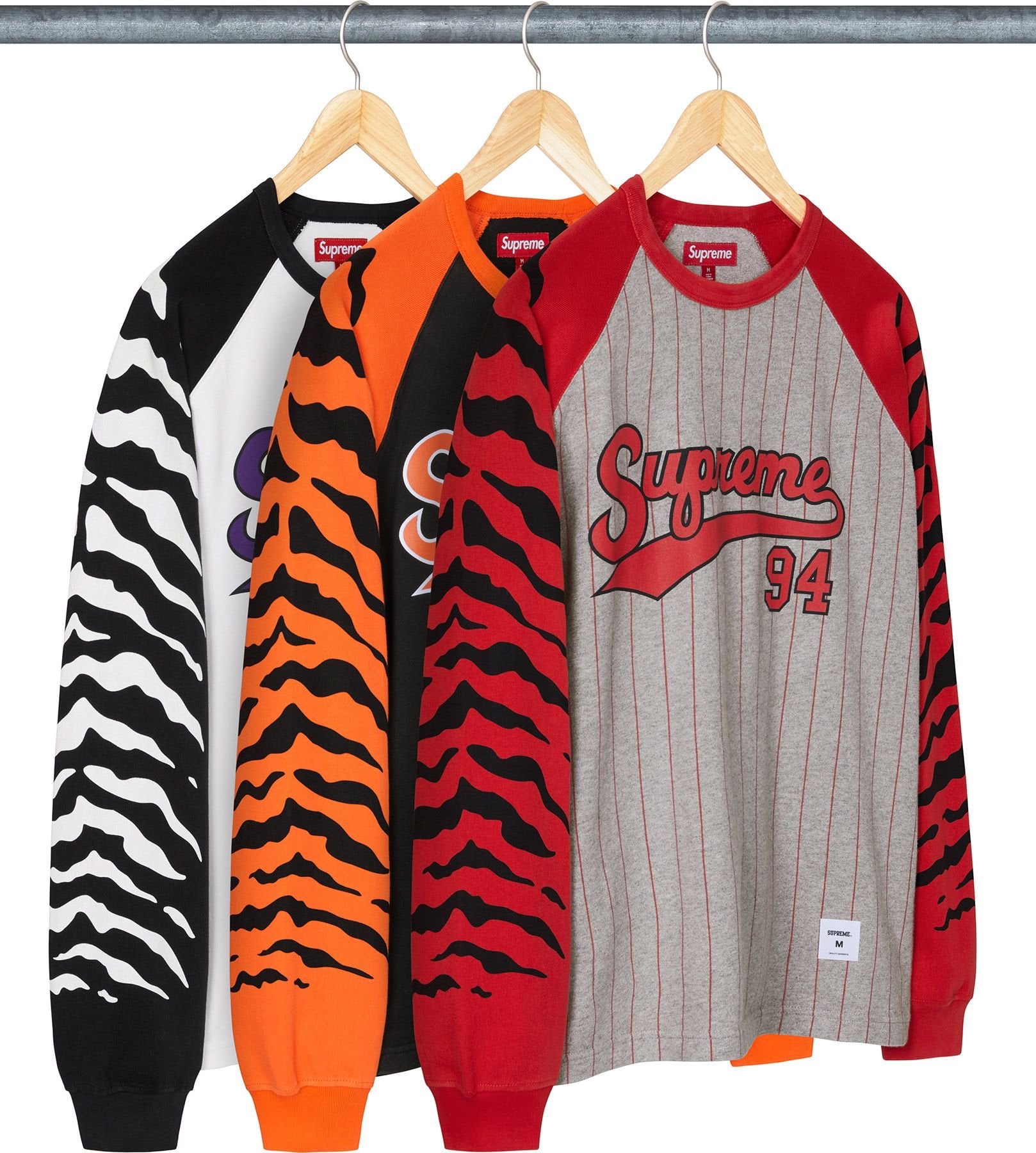 Tiger Raglan L/S Top - spring/summer 2026 - Supreme