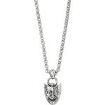 Supreme Drama Masks Pendant Silver