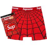 Supreme Supreme®/Hanes® Spider-Man Boxer Briefs (2 Pack) Red