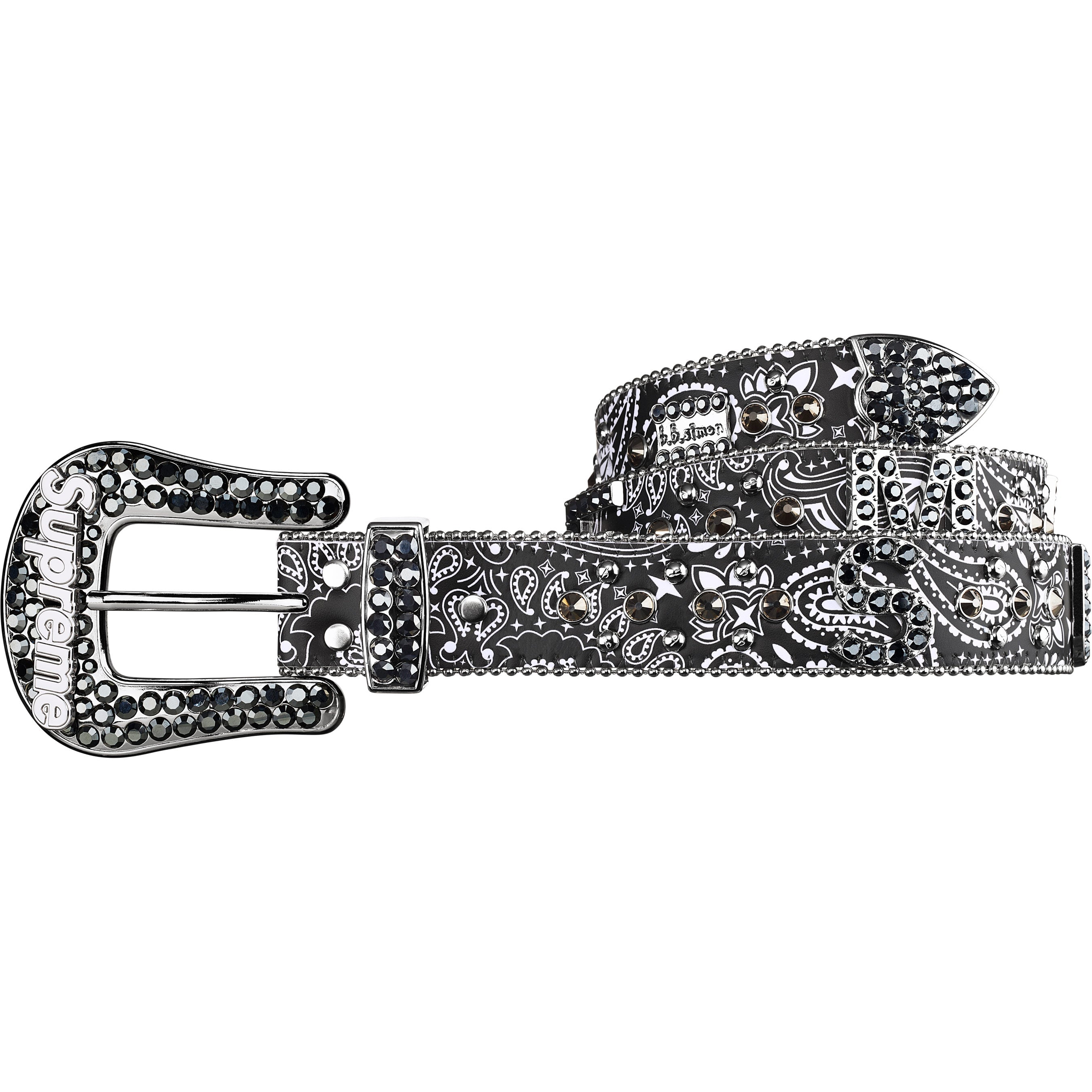 Supreme Supreme®/b.b. Simon® Bandana Belt Black