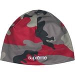 Supreme Base Layer Beanie Red Camo