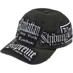 Supreme City Patches 6-Panel Black