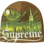 Supreme Cityscape Beanie Brown