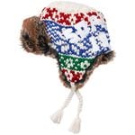 Supreme Crochet Earflap Beanie Multicolor