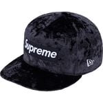 Supreme Crushed Velvet Box Logo New Era® Navy