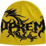 Supreme Dragon Beanie Yellow