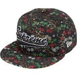 Supreme Floral Jacquard New Era® Black