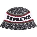 Supreme Knit Logo Crusher Black