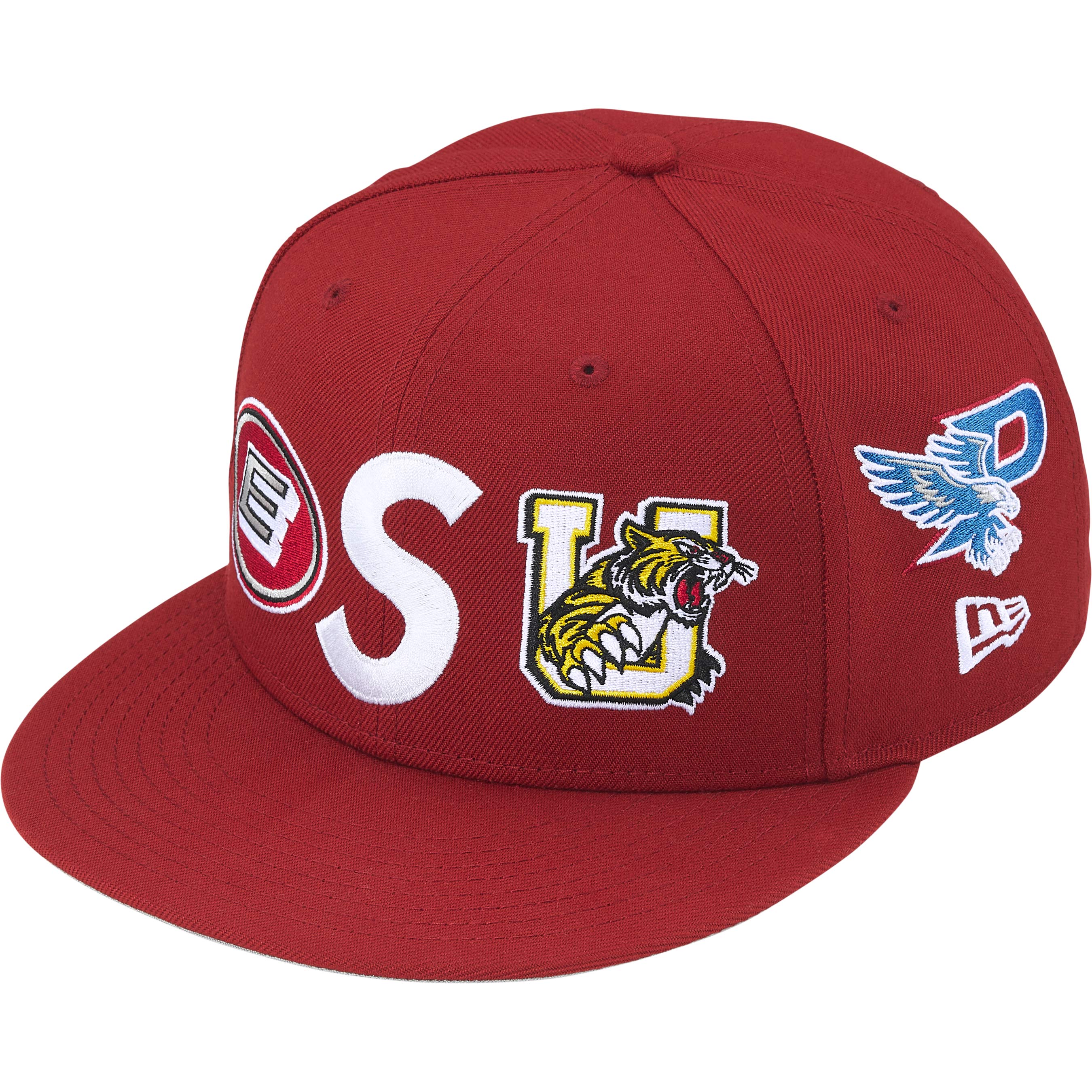 Supreme Mascots S Logo New Era® Dark Red