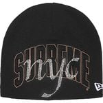 Supreme New Era® Rhinestone Beanie Black