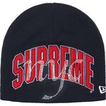 Supreme New Era® Rhinestone Beanie Navy