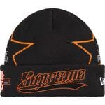 Supreme New Era® Stars Beanie Black
