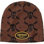 Supreme Supreme®/Vanson Leathers® Skull Beanie Brown