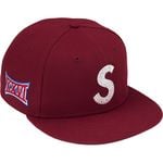 Supreme Swarovski® S Logo New Era® Cardinal