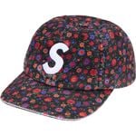 Supreme Washed Canvas S Logo 6-Panel Floral