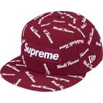 Supreme World Famous Box Logo New Era® Cardinal