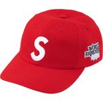 Supreme World Famous S Logo 6-Panel Red