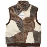 Supreme Faux Fur WINDSTOPPER® Vest Brown